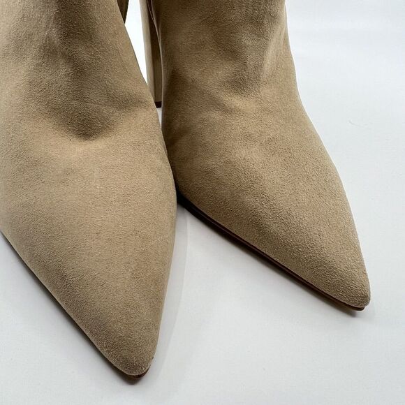Vince Camuto Womens Membidi Tortilla Suede Boots Women's 10 Urban Modern Neutral - Picture 14 of 15